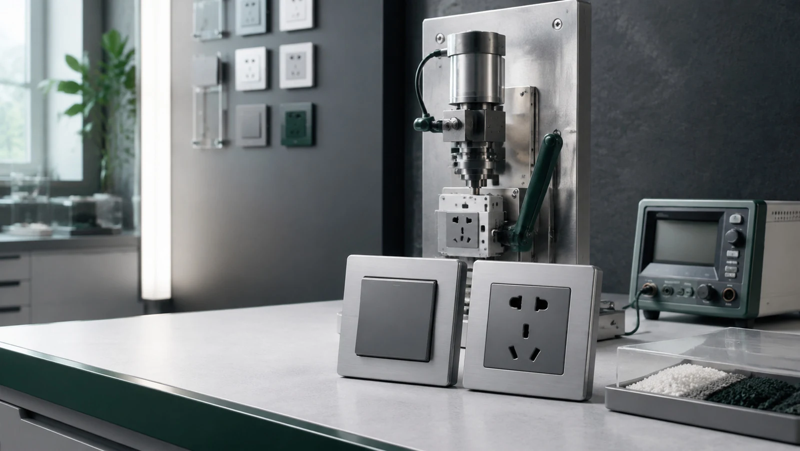 IGOTO engineering test bench for wall switches and sockets