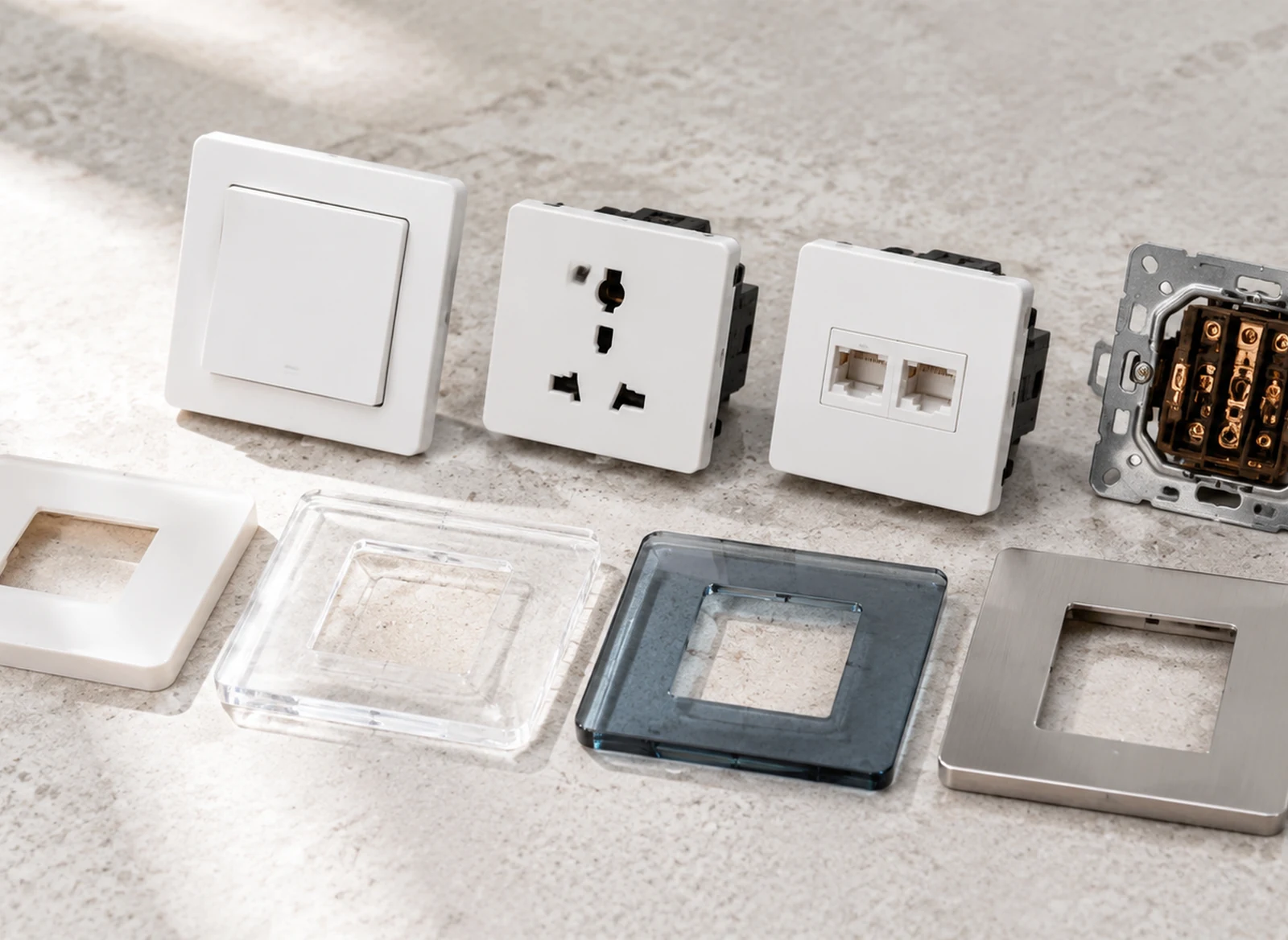 IGOTO configurable switch materials and functional modules