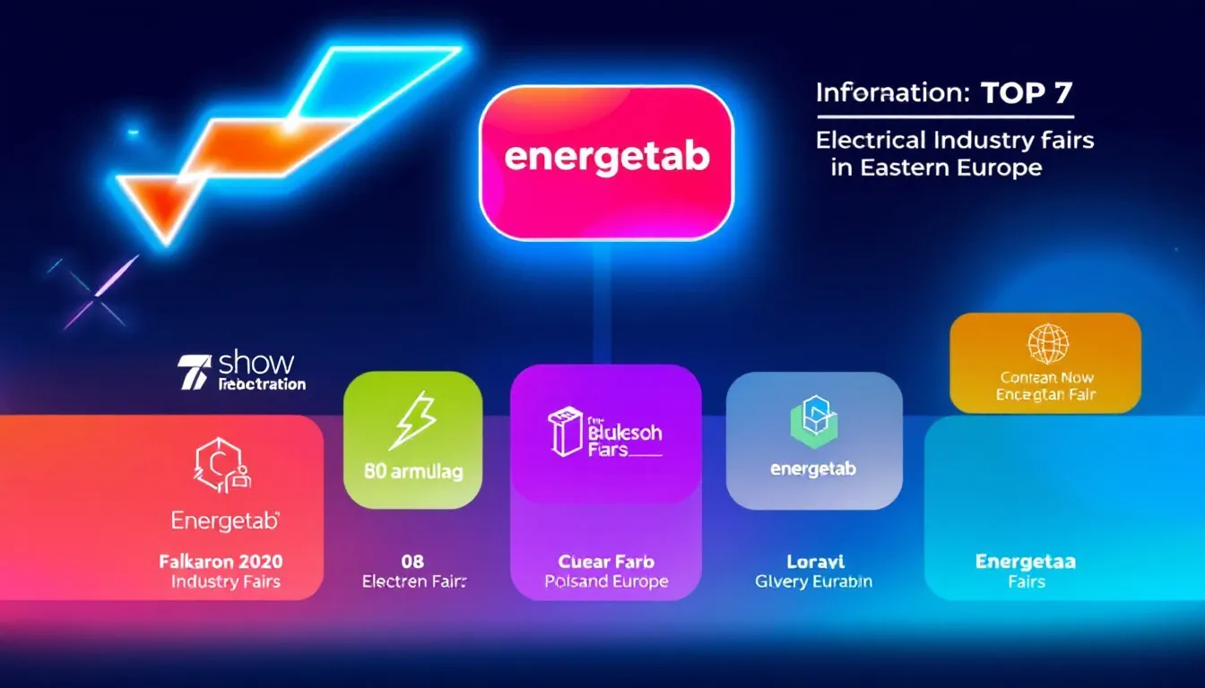 มุมมองของ Energetab ในเมือง Bielsko-Biała ประเทศโปแลนด์ ซึ่งจัดแสดงงานแสดงสินค้าอุตสาหกรรมไฟฟ้า 7 อันดับแรกในยุโรปตะวันออก