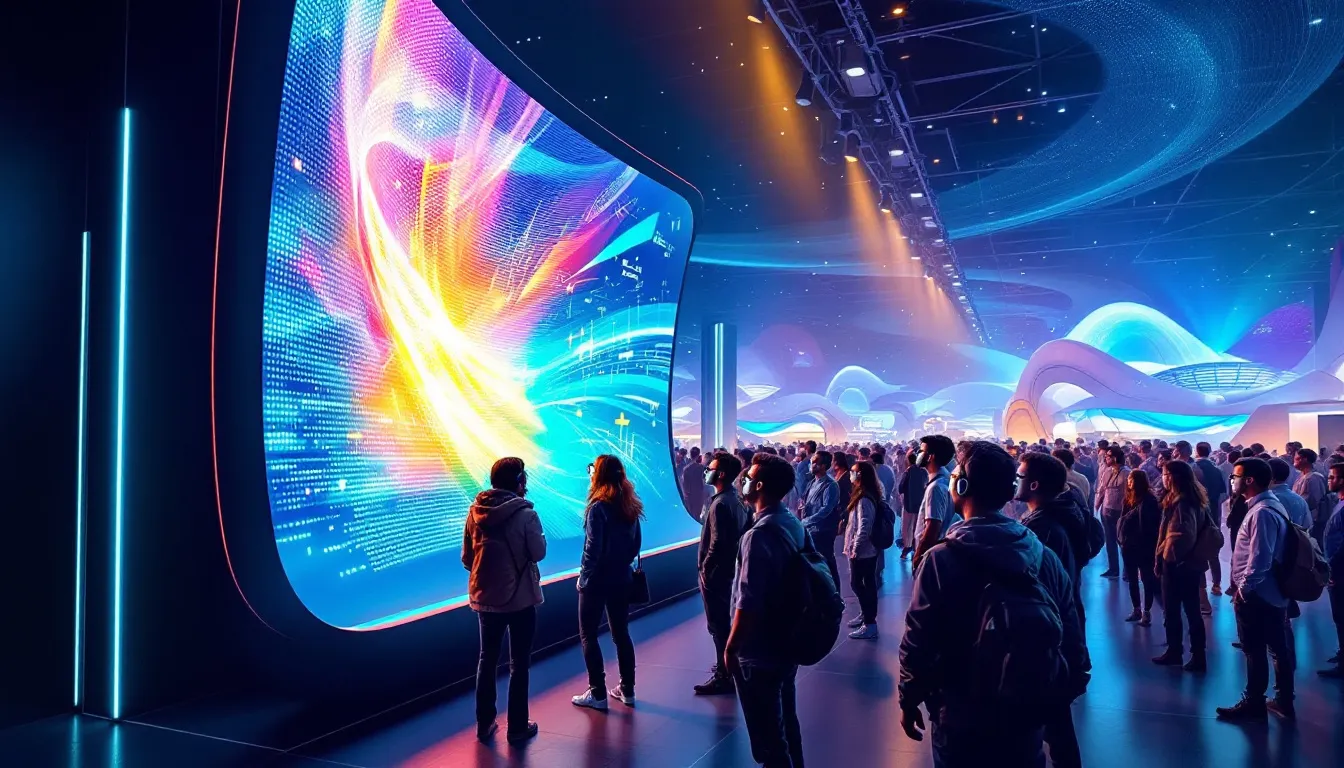 Учасники досліджують нові технології на TecnoMultimedia InfoComm Brasil, ключовій виставці в Бразилії.