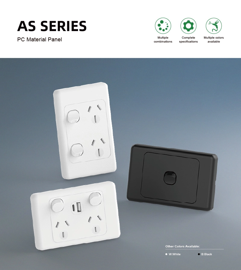 Australian Standard Switch and Socket - AS Series