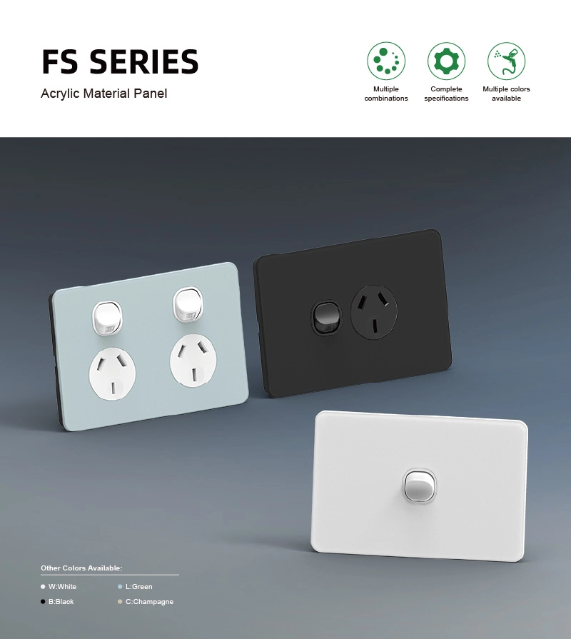 Australian Standard Switch and Socket - FS Series - IGOTO