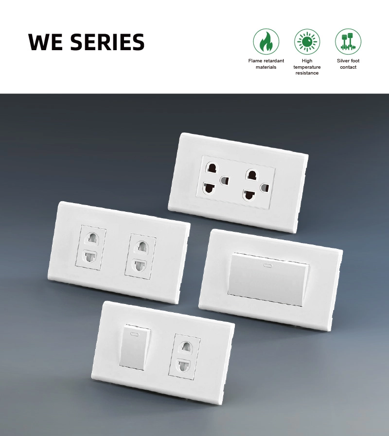 Vietnam Standard Wall Switch and Socket - WE Series - IGOTO