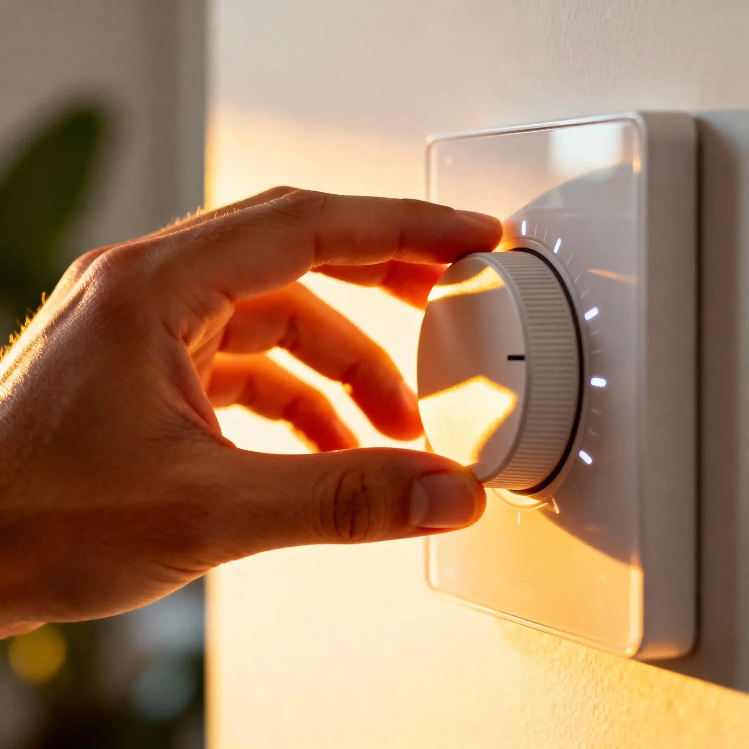 dimmer switch rotary type wall panel