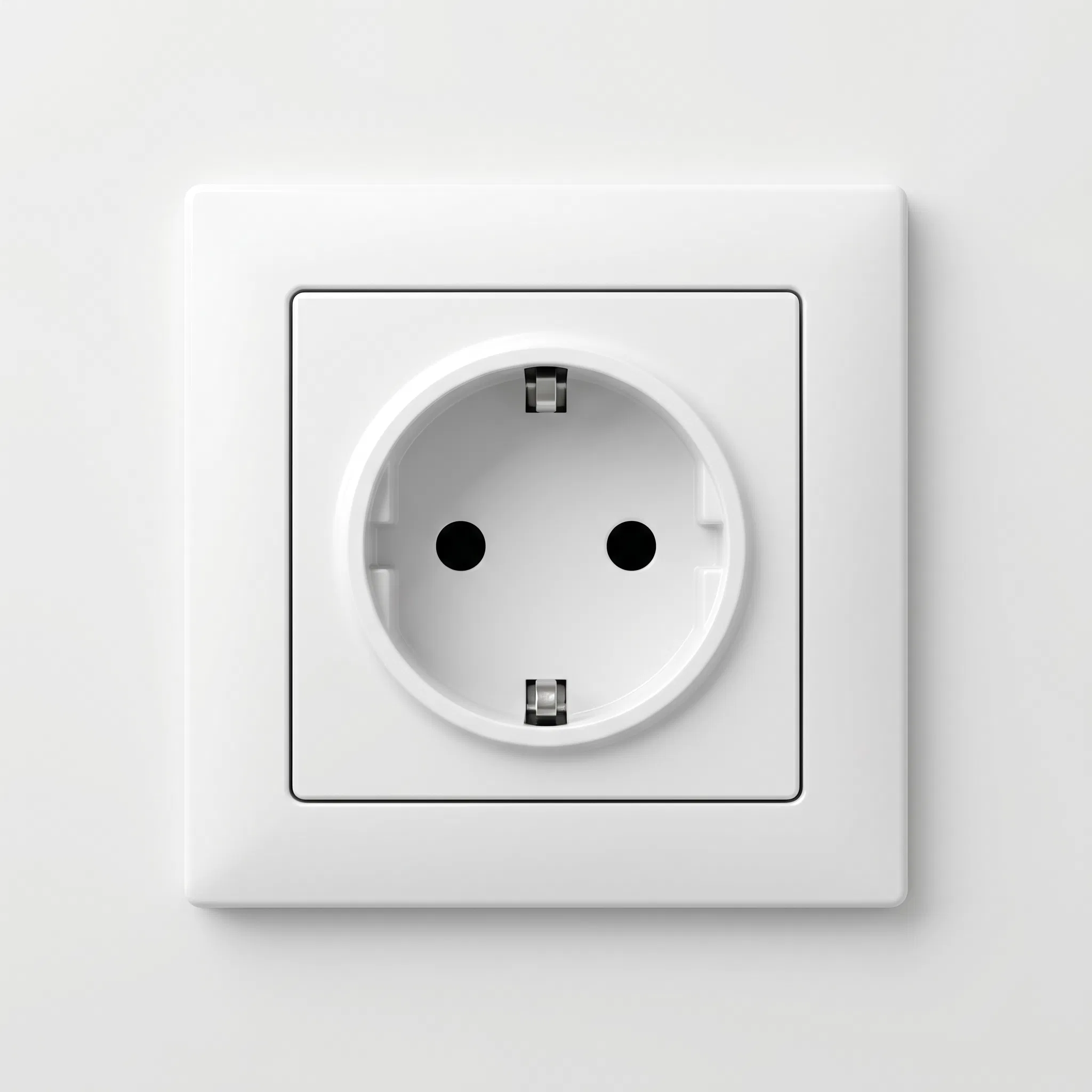 Type F German Schuko wall socket