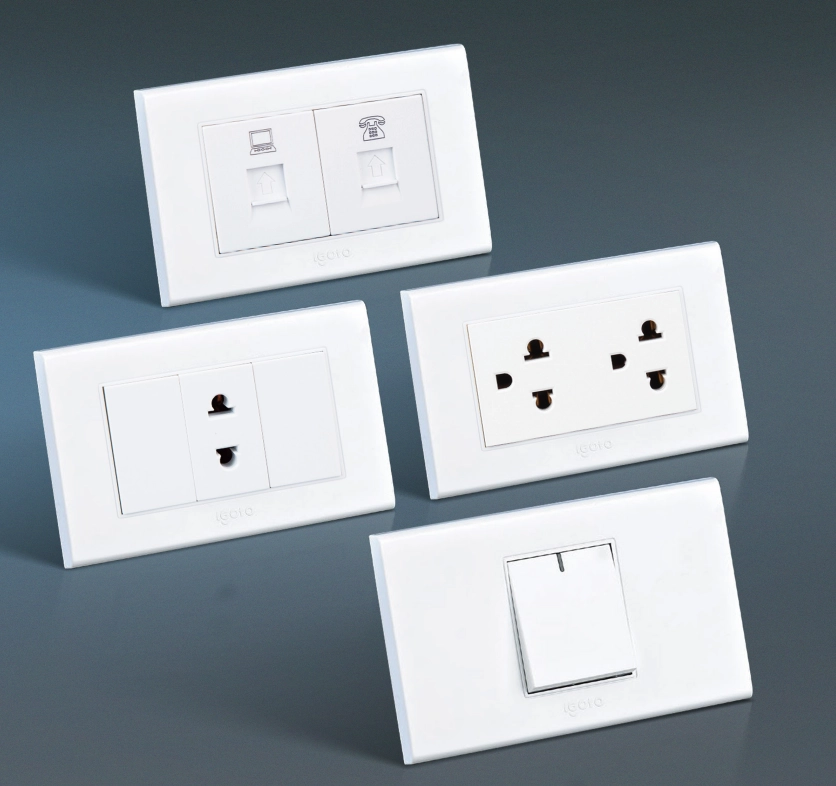 IGOTO A10 Series modular switches with A20 modules