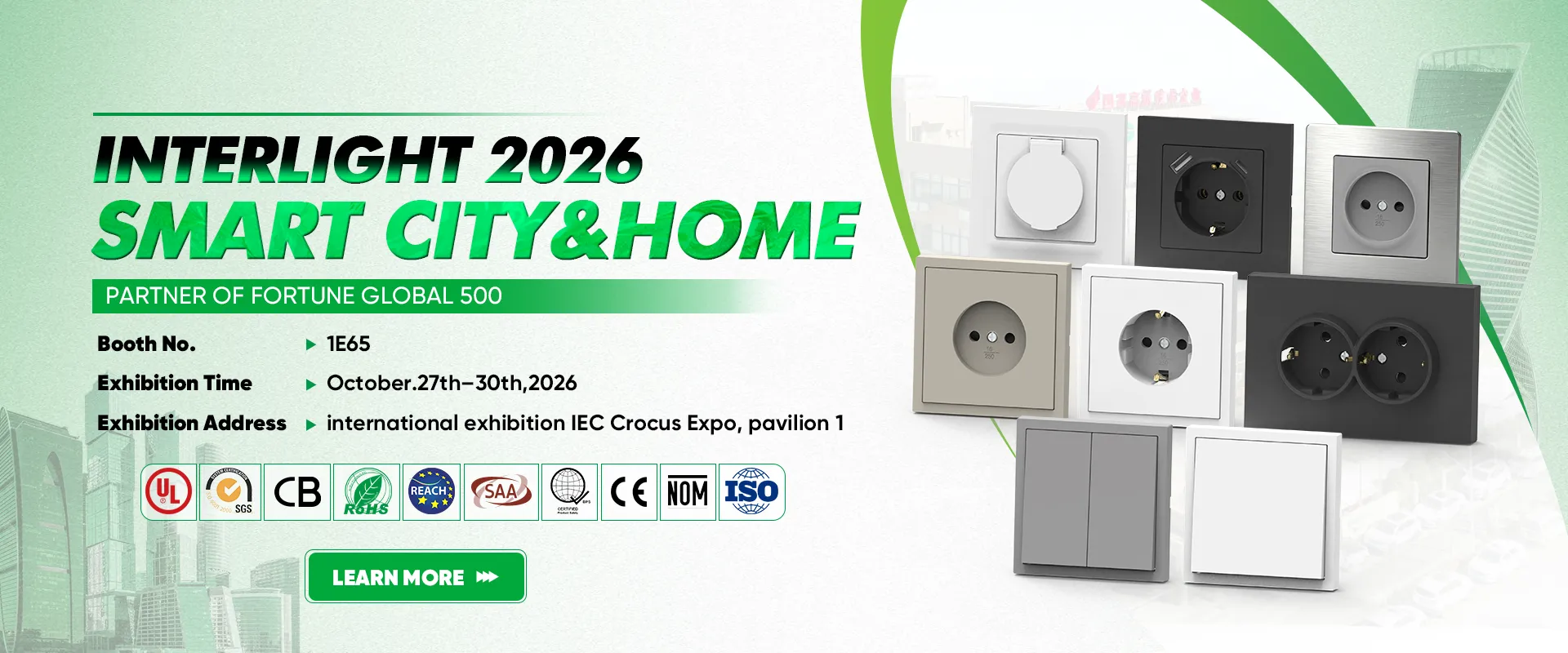 Russian Exhibition for Switches and Sockets