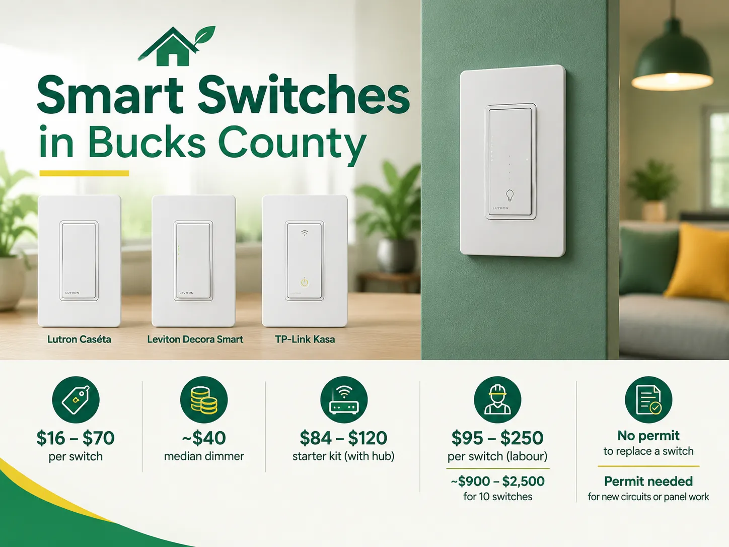 Smart Switches in Bucks County