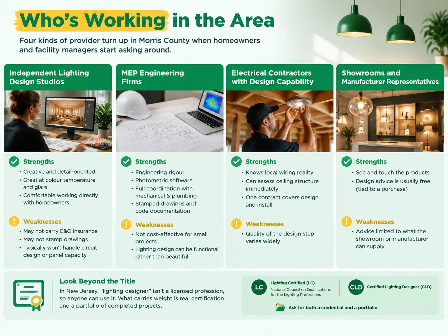 Who's Working in the Area