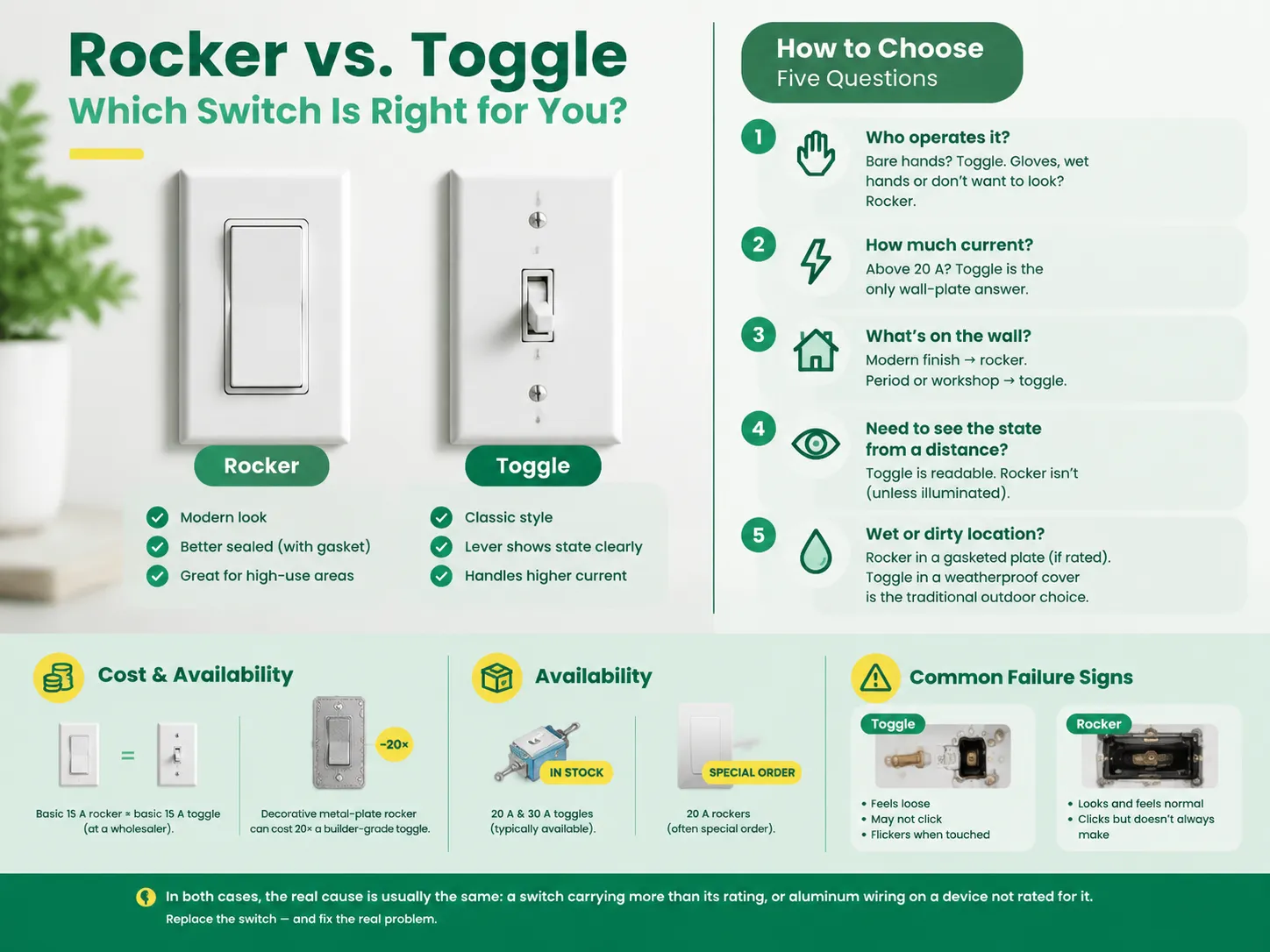 rocker vs toggle which switch is right for you